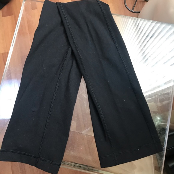 Lululemon Groove Pant II Roll Down Wide Waist High Pant Slim Leggings Stretch 6 - Picture 15 of 16